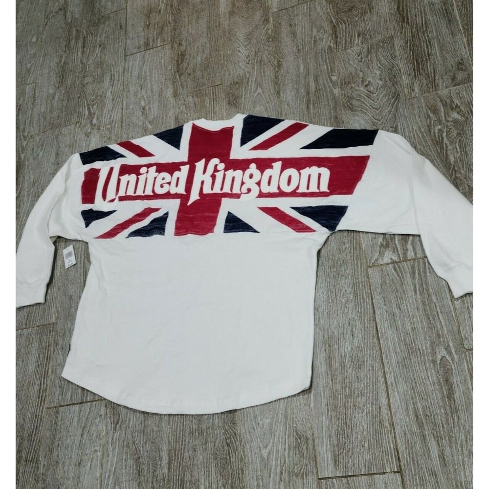 Epcot United Kingdom UK World Spirit Jersey Large